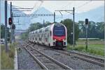 Noch sind nicht alle Arbeiten abgeschlossen das eingepackte Zwergsignal und die ebenfalls abgedeckte Signalplatte deuten darauf hin, dass die Strecke demn�chst auf ETCS umgestellt wird und dann auch
