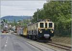 L'aventure ferroviaire de l'Oberland Bernois / Das Bahnabenteuer des Berner Oberlands - die MOB FZe 6/6 2002 hat mit ihrem Riviera Belle Epoque Zug Blonay verlassen, mit dem Ziel Montreux; es d�rft