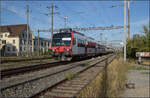 RBDe 560 284 in Pratteln. August 2026.