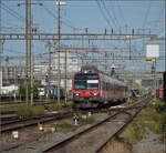 RBDe 560 284 in Pratteln. August 2026.
