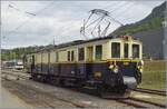 L'aventure ferroviaire de l'Oberland Bernois / Das Bahnabenteuer des Berner Oberlands - der herrliche MOB FZe 6/6 2002 steht in Blonay um gleich den Riviera Belle Epoque Zug nach Montreux zu