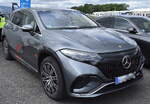 Ein sportliche Kompakt-SUV, ein vollelektronischer Mercedes-Benz EQA am 12.06.26 gesehen ILA 2026 Flughafen BER.