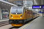 E-Lok 8388 227, von RegioJet Pool a.s., f�hrt mit ihrem Zug in den Hauptbahnhof von Wien ein. 07.05.2026