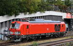 DB Cargo AG, Mainz [D] mit ihrer recht neuen Vectron Dual Mode Light Lok  249 109  [NVR-Nummer: 90 80 2249 109-0 D-DB] bei den �bergabe- u.